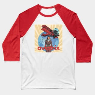 Aviatrix Baseball T-Shirt